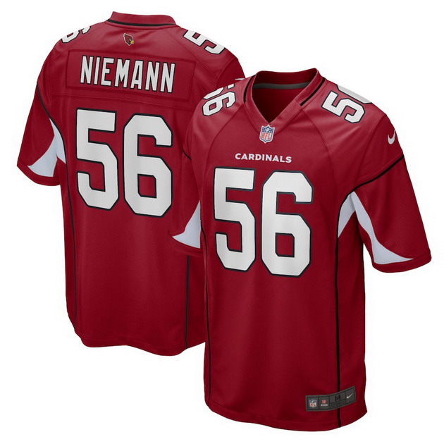 mens nike ben niemann cardinal arizona cardinals game player jersey